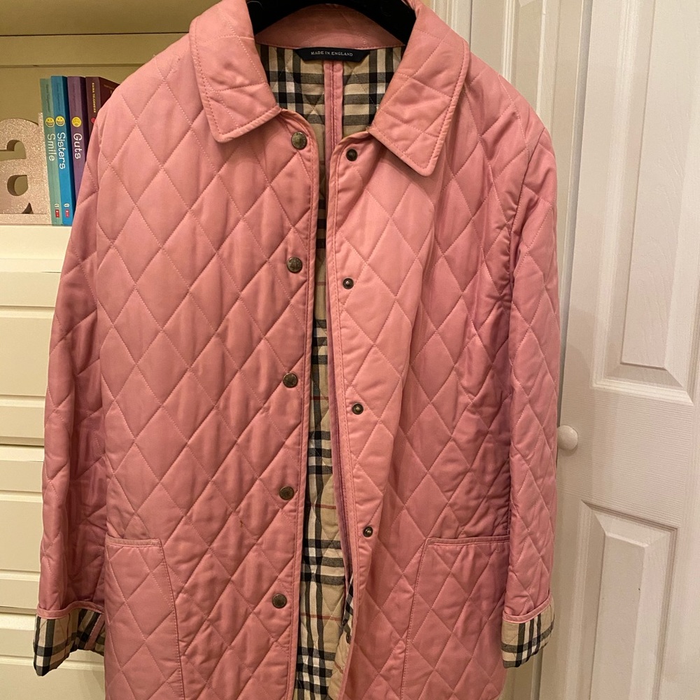 Authentic Burberry Quilted Jacket Size M